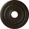 Ekena Millwork Federal Ceiling Medallion (Fits Canopies up to 8 1/2"), 15 3/8"OD x 3 5/8"ID x 1"P, Stone Hearth CM15FESHF - alternate 1